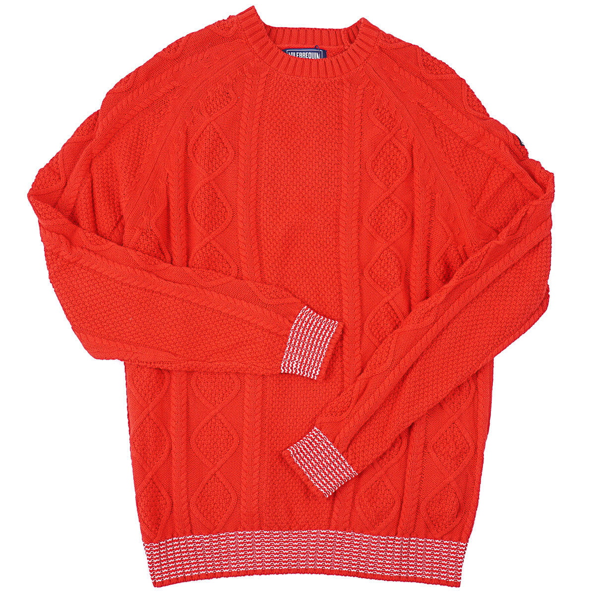Vilebrequin Cable Knit Cotton-Cashmere Sweater