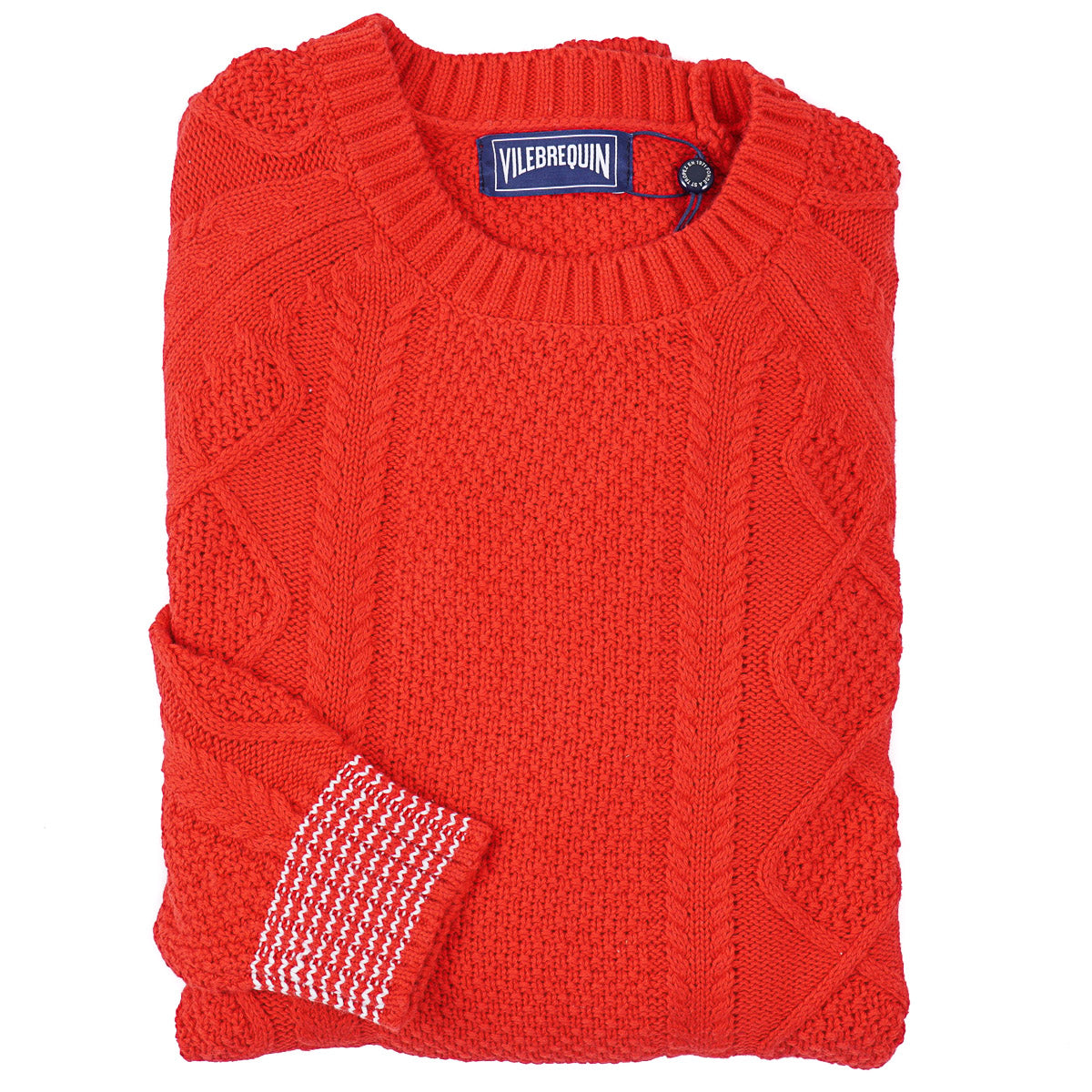 Vilebrequin Cable Knit Cotton-Cashmere Sweater