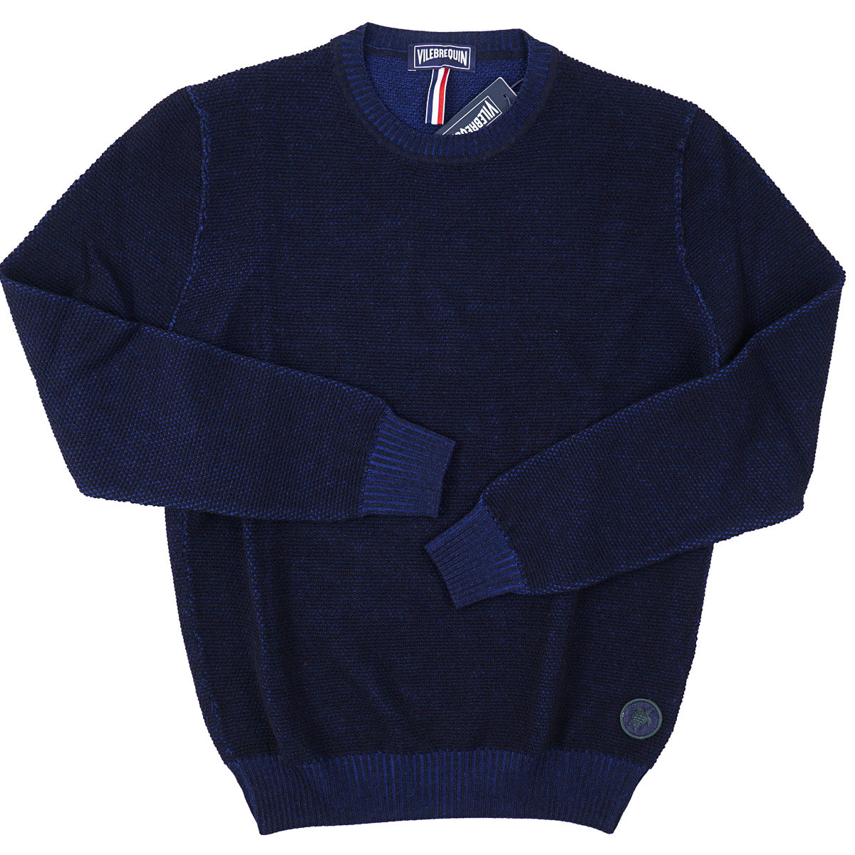 Vilebrequin Two-Tone Knit Wool Sweater