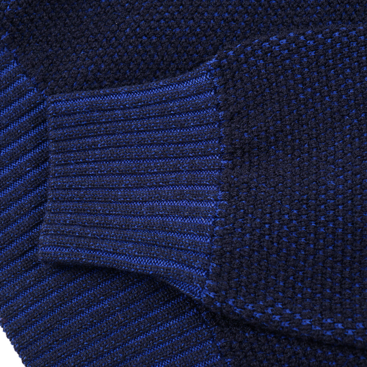 Vilebrequin Two-Tone Knit Wool Sweater