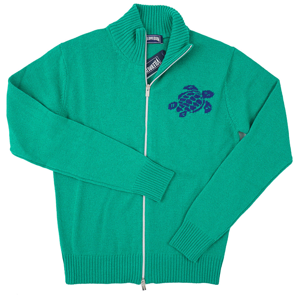 Vilebrequin Full-Zip Wool-Cashmere Sweater
