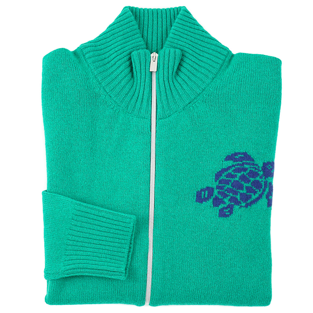 Vilebrequin Full-Zip Wool-Cashmere Sweater
