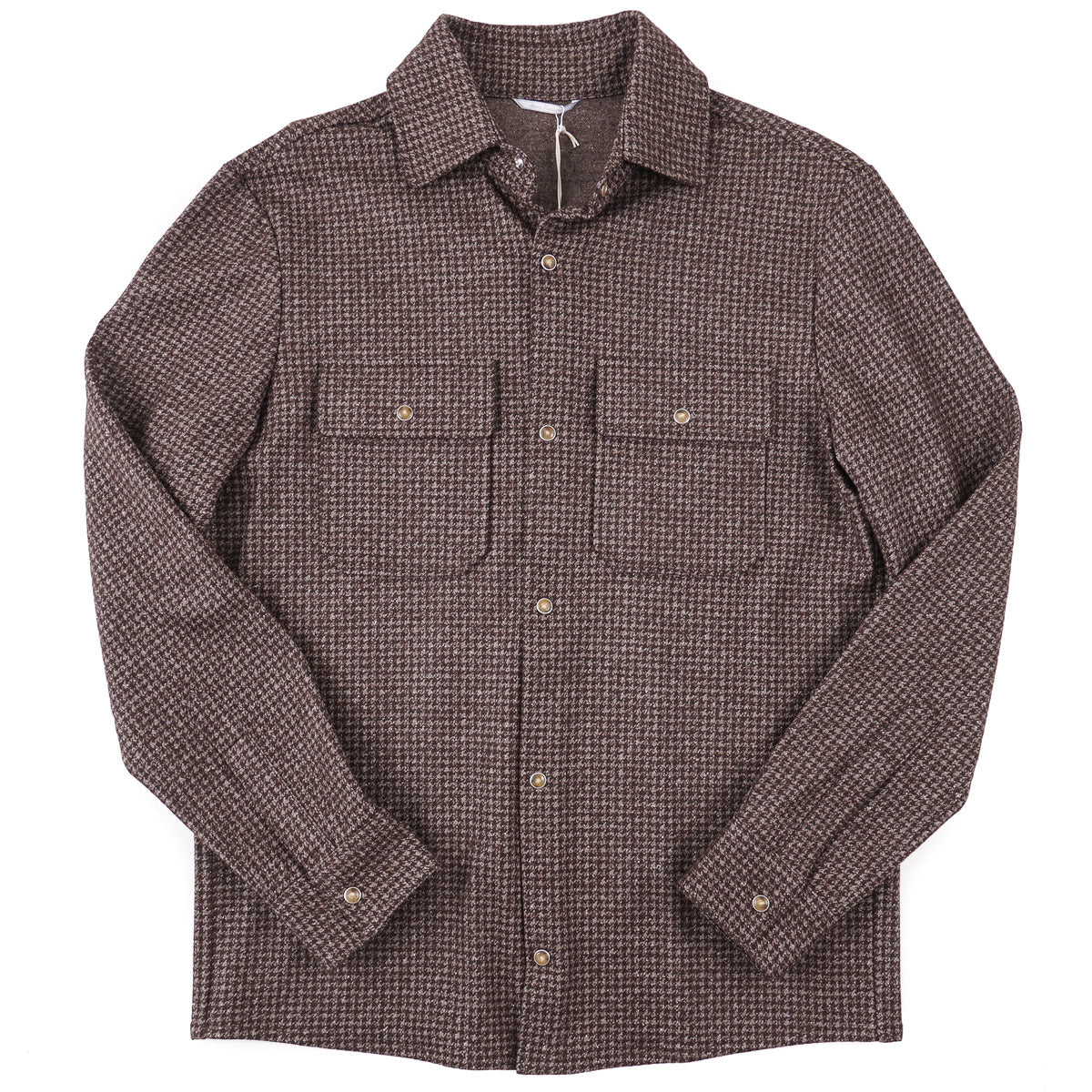 Marco Pescarolo Wool and Silk Overshirt - Top Shelf Apparel