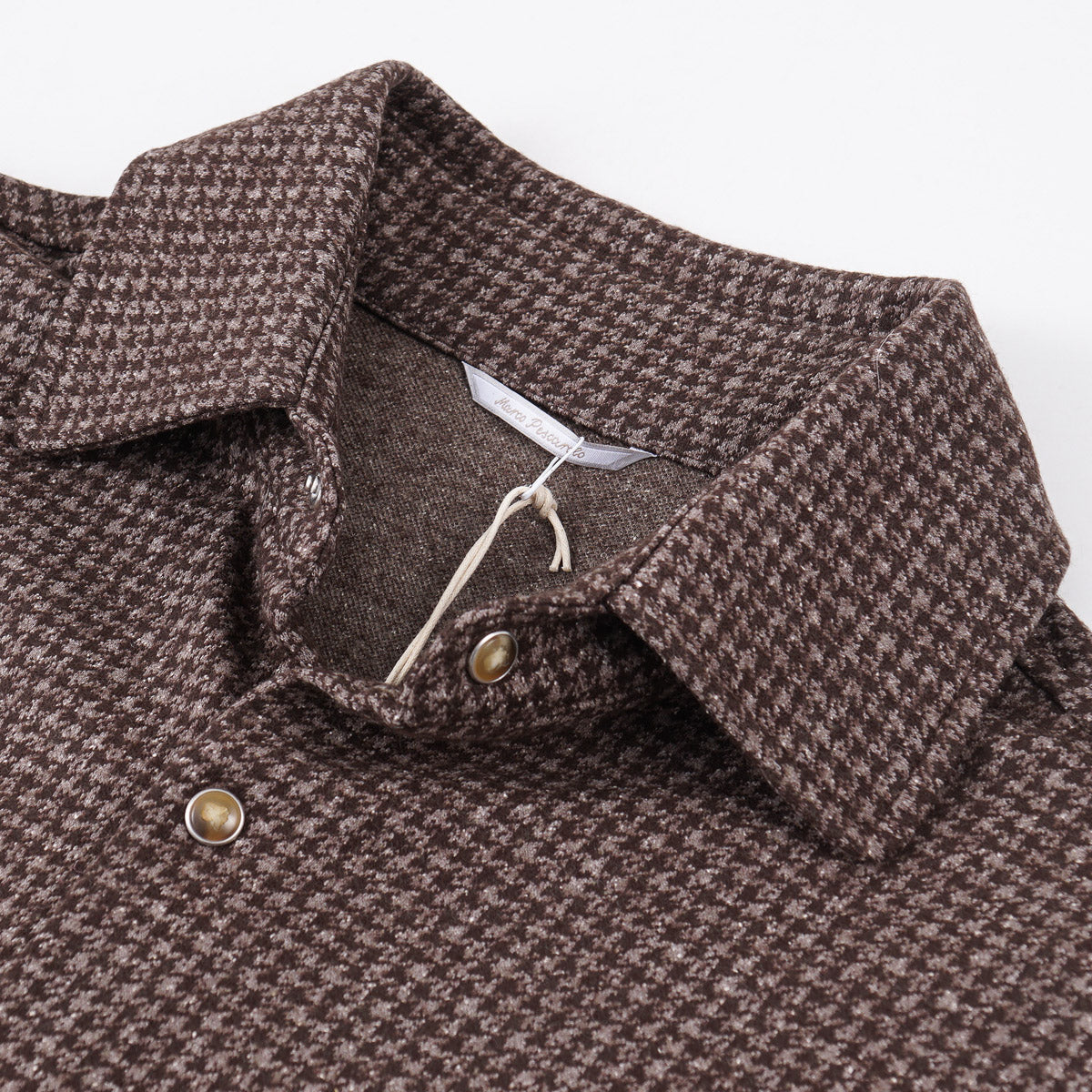 Marco Pescarolo Wool and Silk Overshirt - Top Shelf Apparel