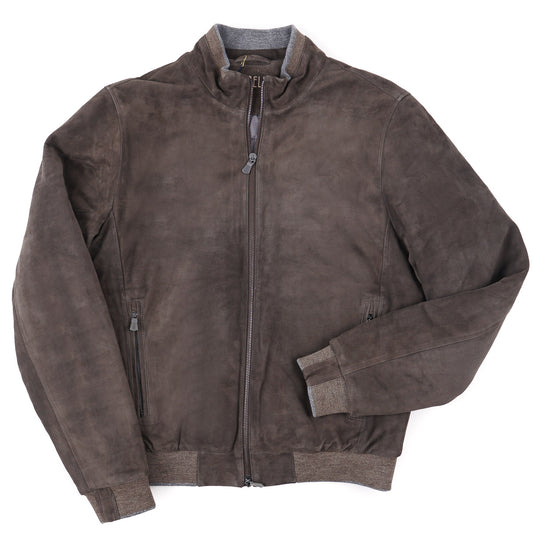 Fedeli Down-Filled Suede Jacket - Top Shelf Apparel