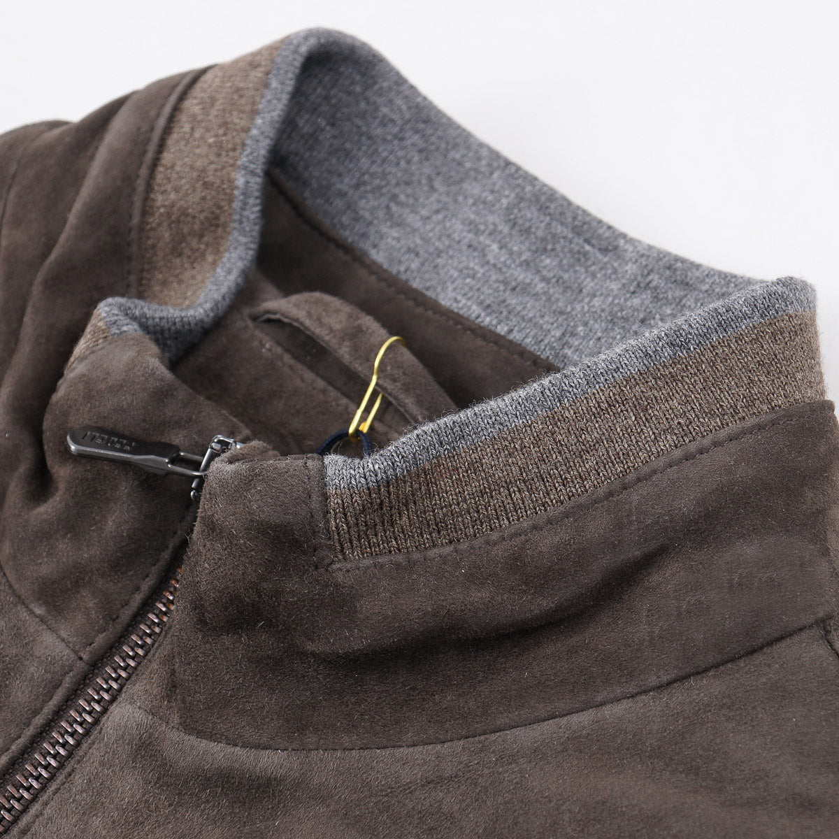 Fedeli Down-Filled Suede Jacket - Top Shelf Apparel