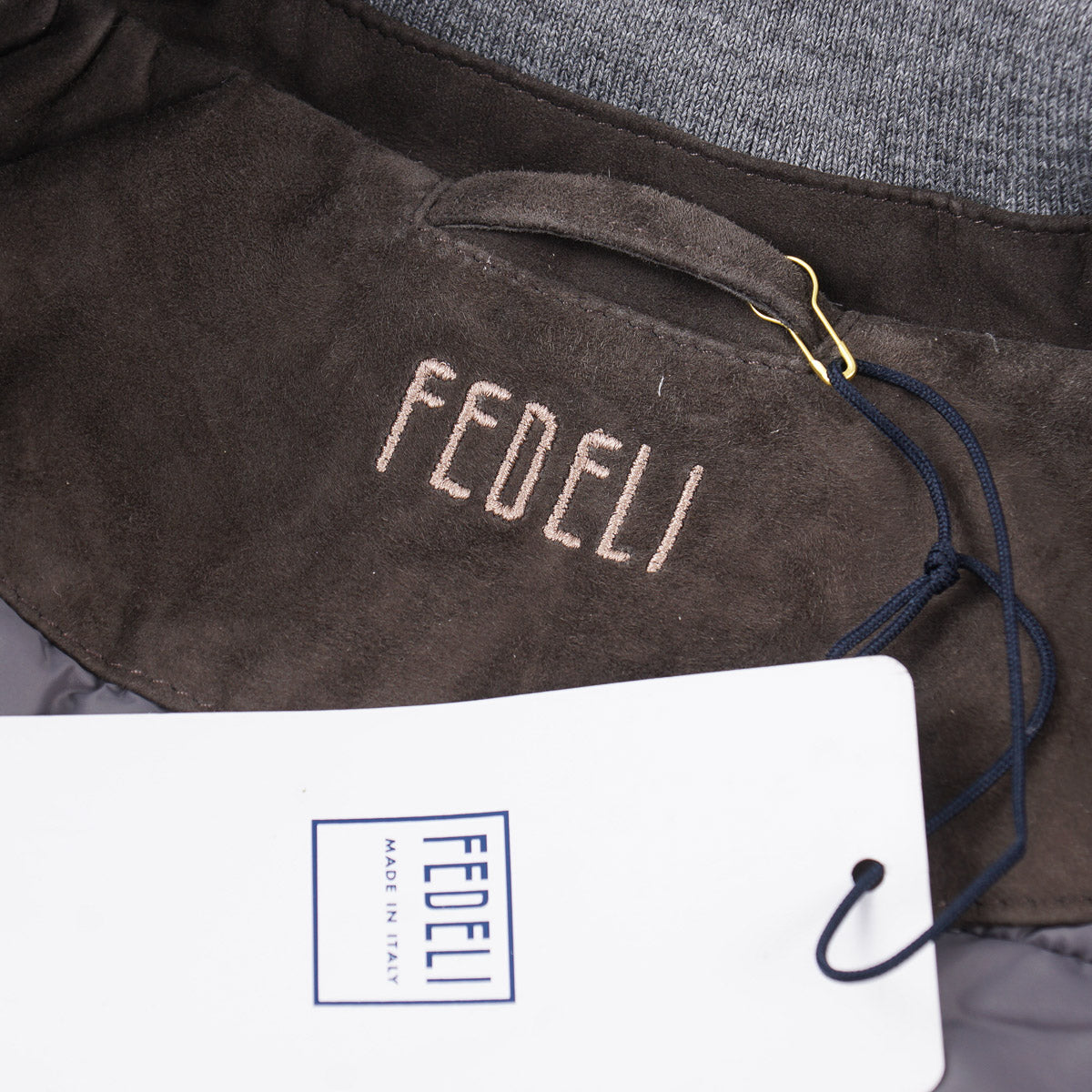 Fedeli Down-Filled Suede Jacket - Top Shelf Apparel