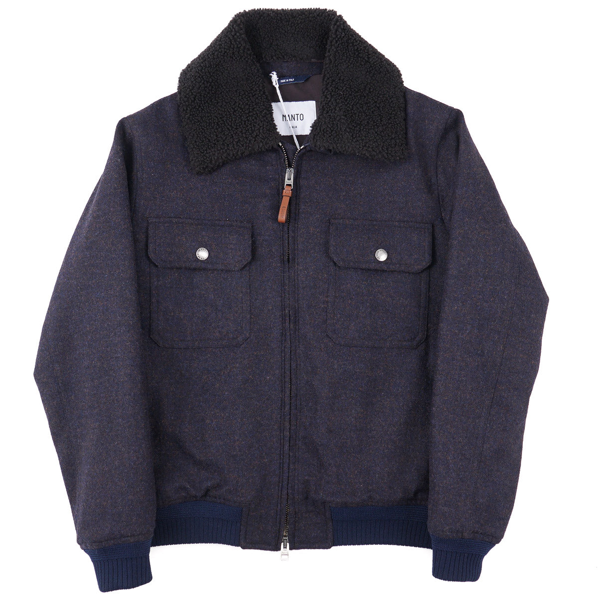 Manto Alpaca-Wool Bomber Jacket - Top Shelf Apparel