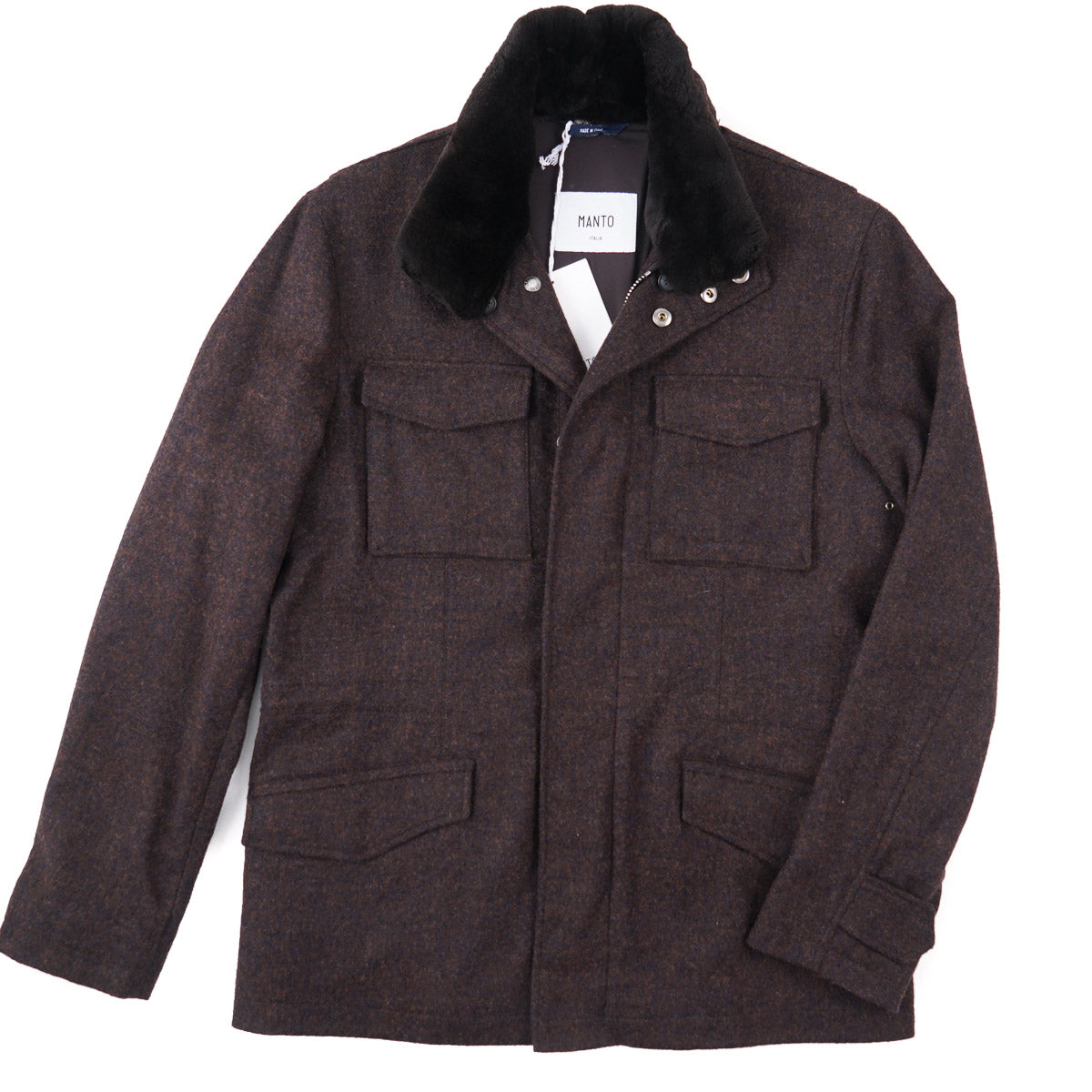 Manto Alpaca-Wool Field Jacket - Top Shelf Apparel