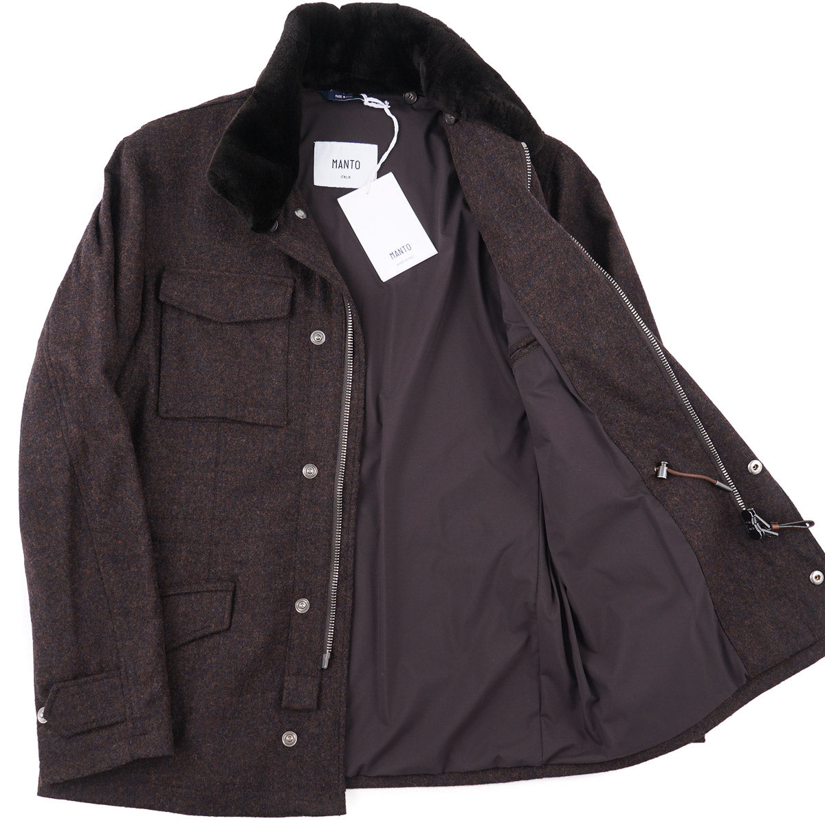 Manto Alpaca-Wool Field Jacket - Top Shelf Apparel