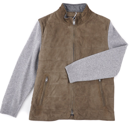 Manto Lambskin Suede and Cashmere Jacket - Top Shelf Apparel