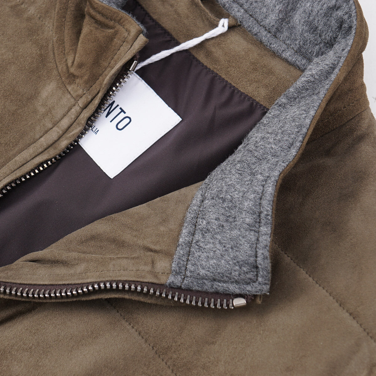 Manto Lambskin Suede and Cashmere Jacket - Top Shelf Apparel