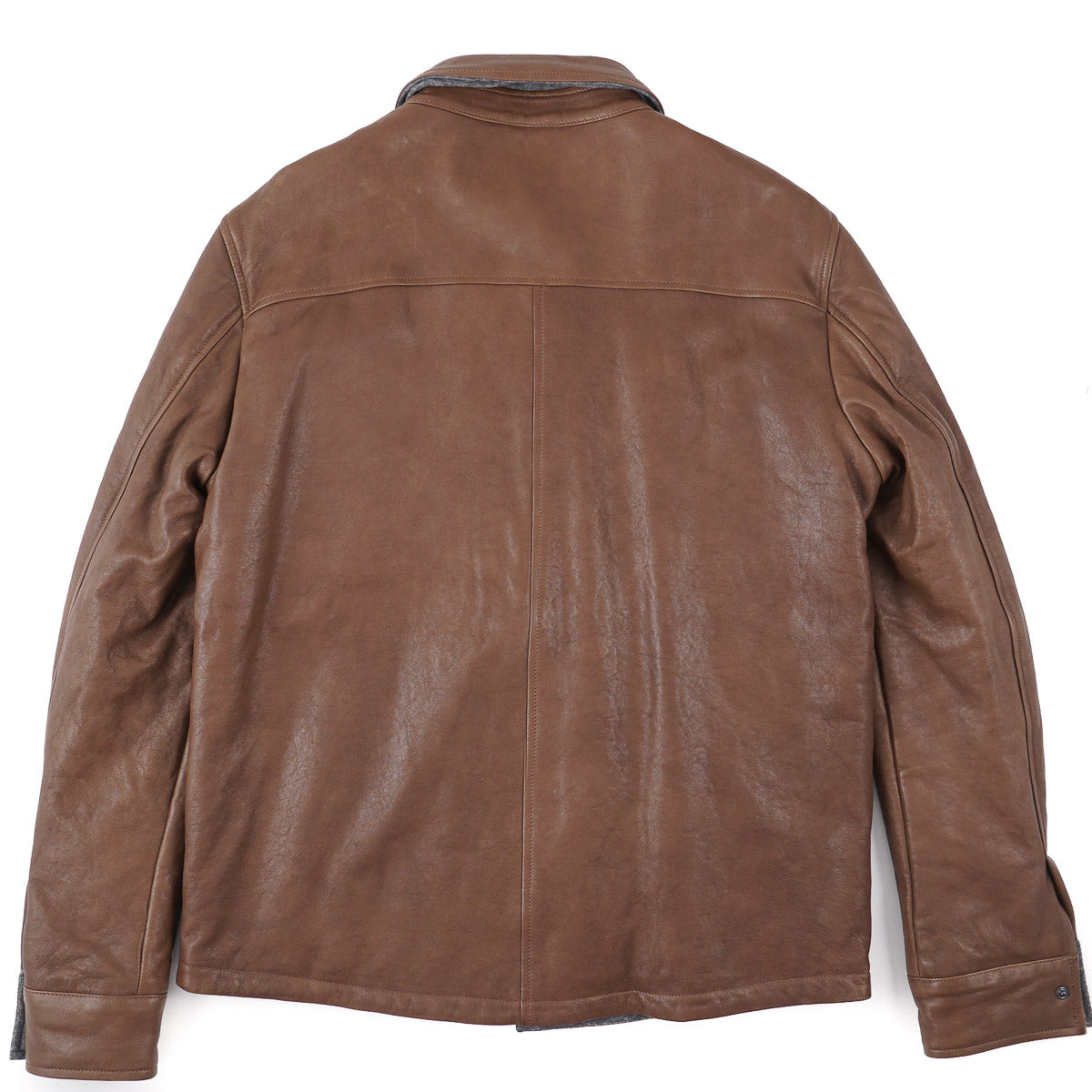 Manto Lambskin Leather Shirt-Jacket - Top Shelf Apparel