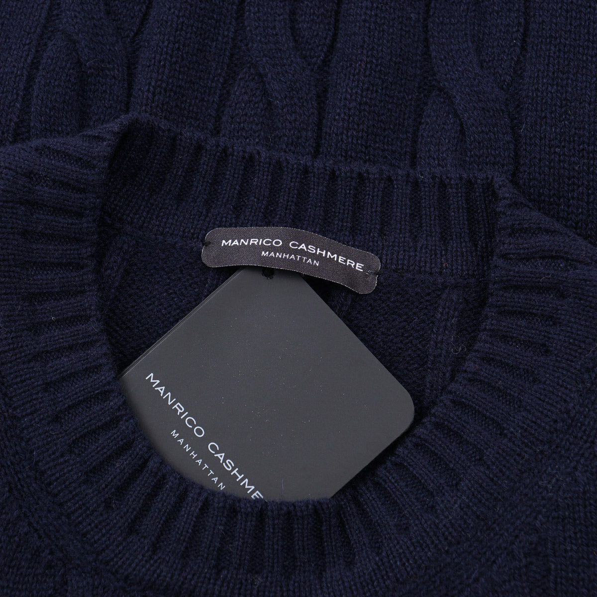 Manrico Cable Knit Cashmere Sweater