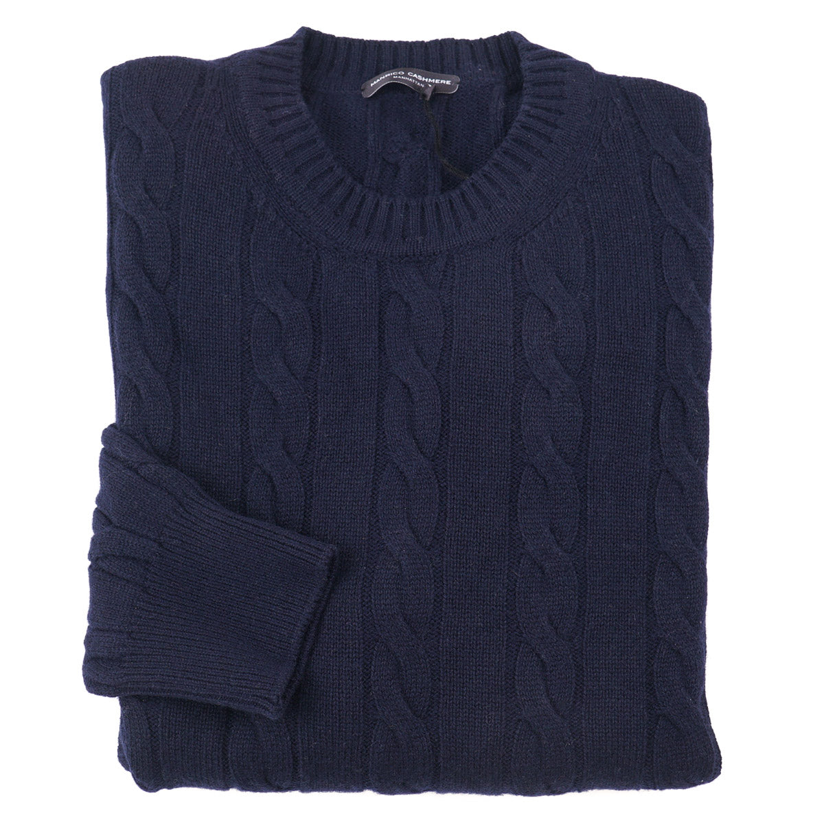 Manrico Cable Knit Cashmere Sweater