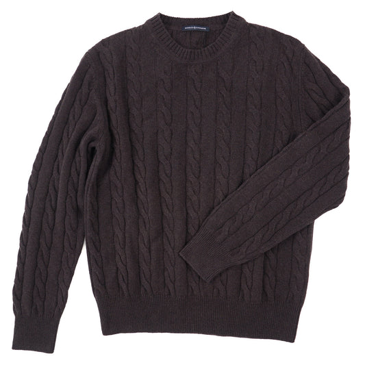 Manrico Cable Knit Cashmere Sweater