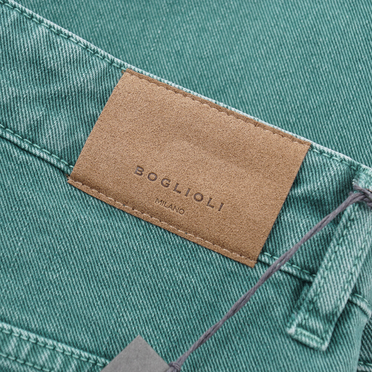 Boglioli Garment-Dyed Denim Jeans
