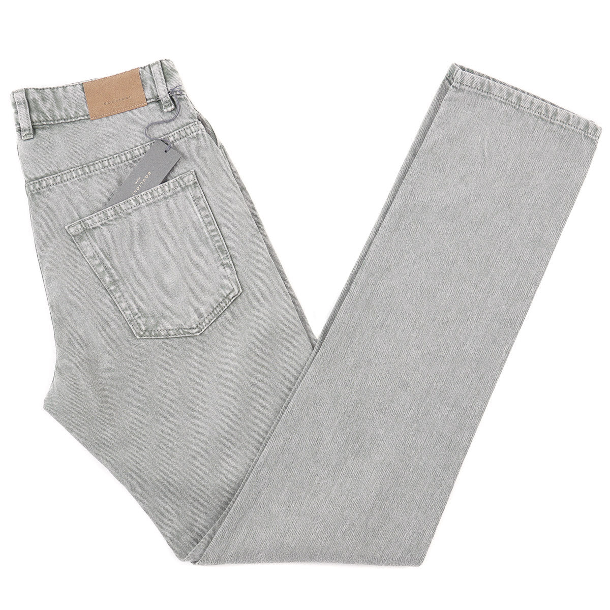 Boglioli Garment-Dyed Soft Denim Jeans