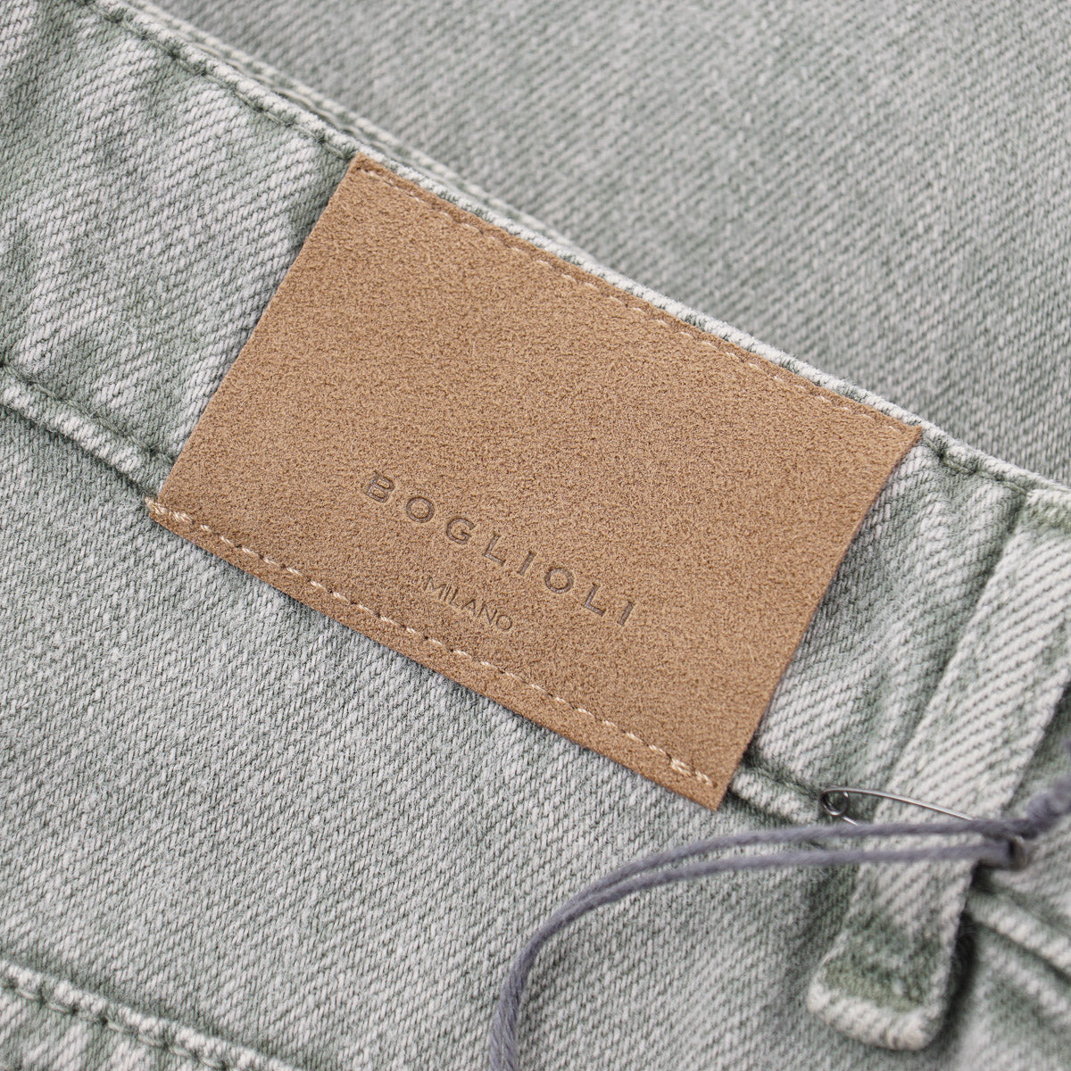 Boglioli Garment-Dyed Soft Denim Jeans