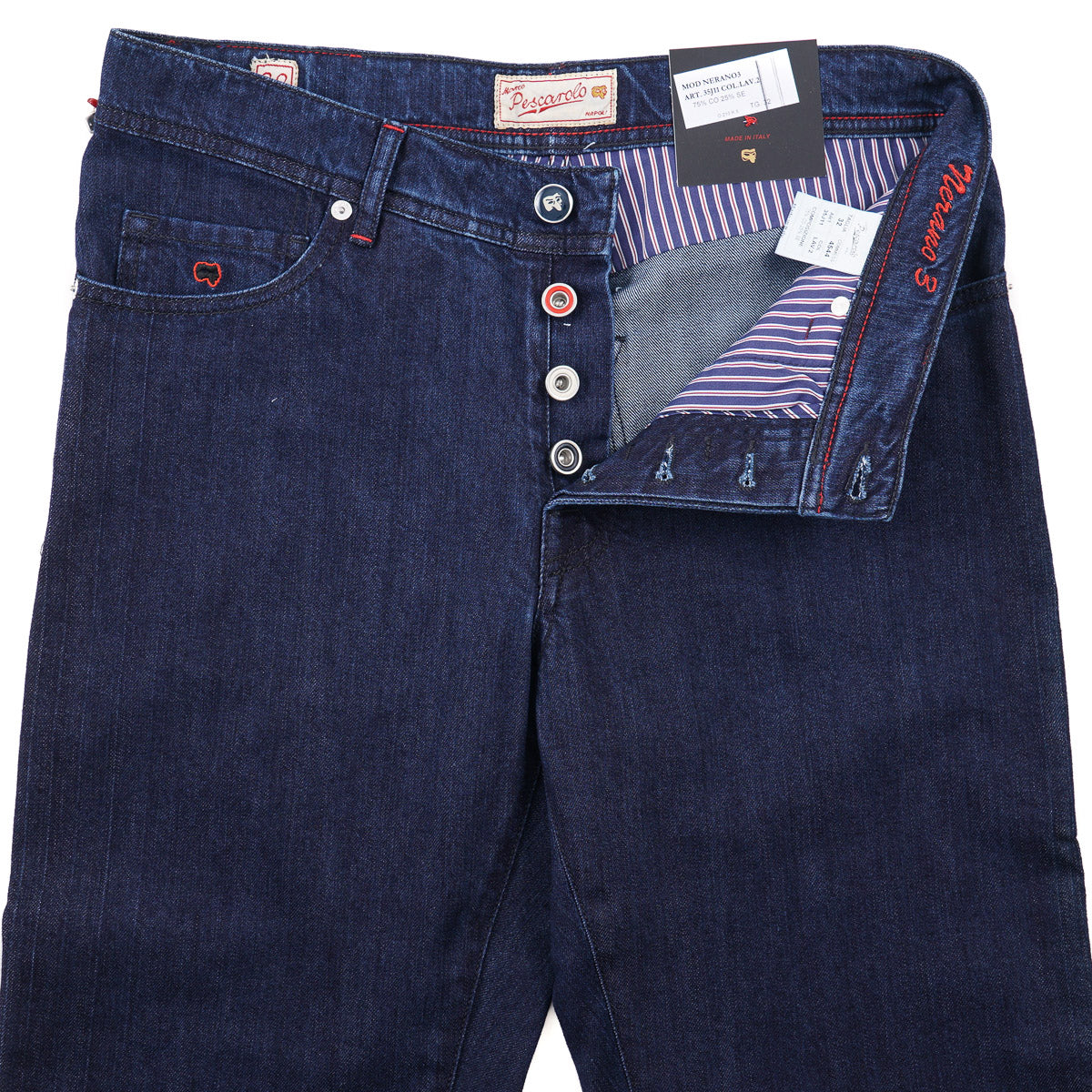 Marco Pescarolo Jeans in Cotton-Silk Kurabo Denim - Top Shelf Apparel
