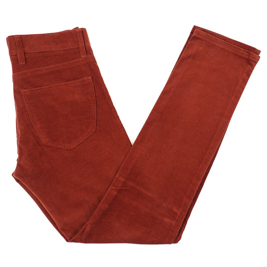 Isaia Brushed Velvet Corduroy Jeans - Top Shelf Apparel
