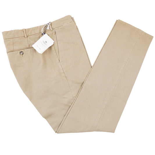 Luigi Borrelli Slim-Fit Cotton Pants