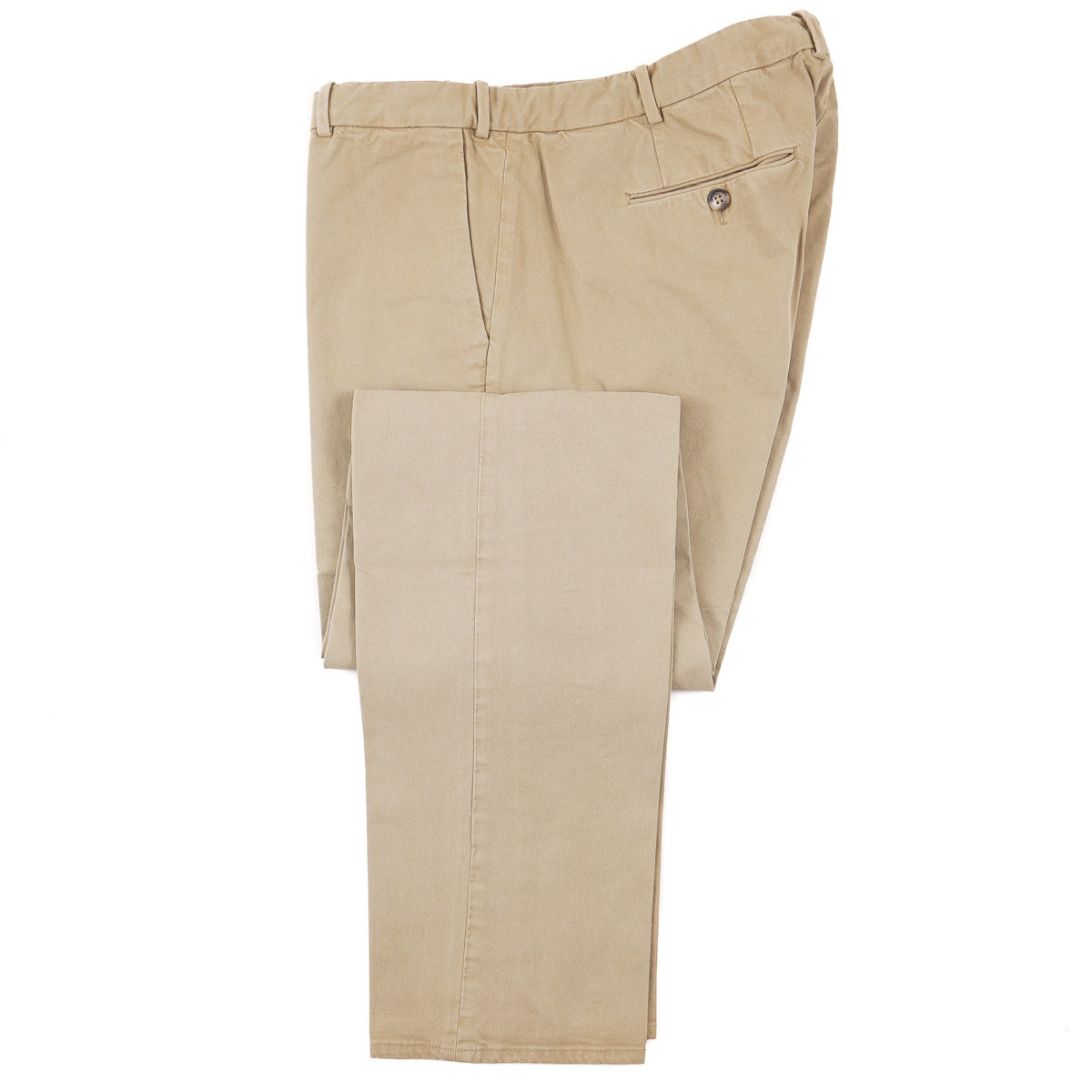 Luigi Borrelli Slim-Fit Cotton Pants