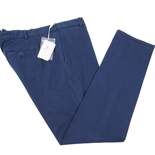 Luigi Borrelli Slim-Fit Cotton Pants