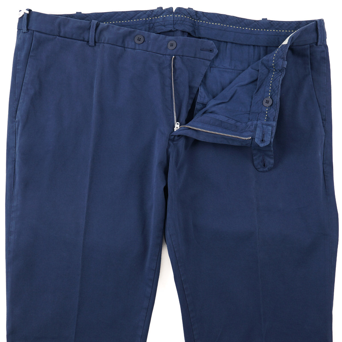 Luigi Borrelli Slim-Fit Cotton Pants