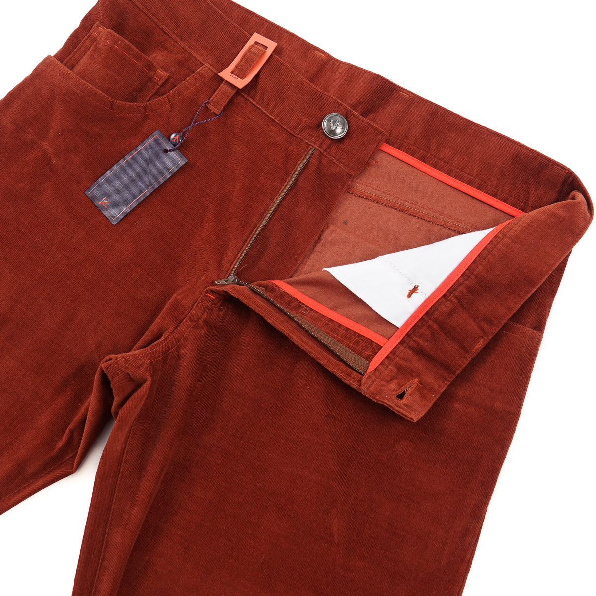 Isaia Brushed Velvet Corduroy Jeans - Top Shelf Apparel