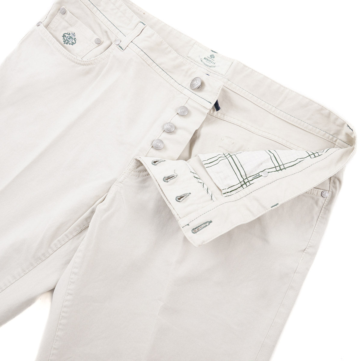 Luigi Borrelli Slim-Fit Denim Jeans