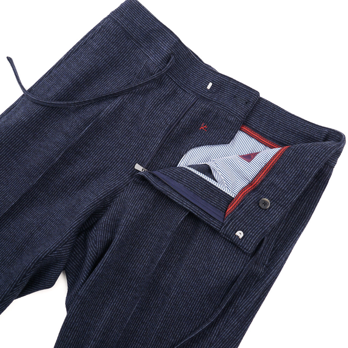 Isaia Wool Drawstring Jogger Pants - Top Shelf Apparel