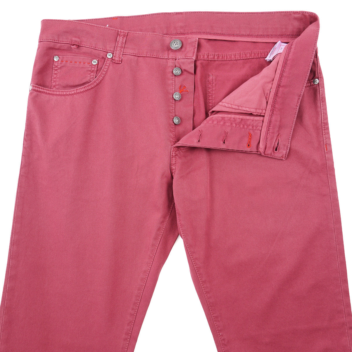 Isaia Garment Dyed Denim Jeans - Top Shelf Apparel