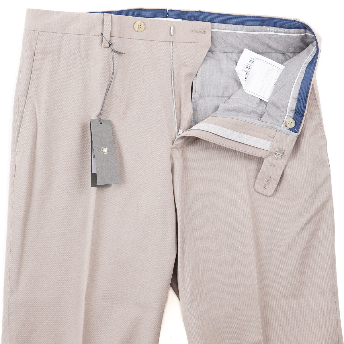 Boglioli Twill Cotton Dress Pants - Top Shelf Apparel
