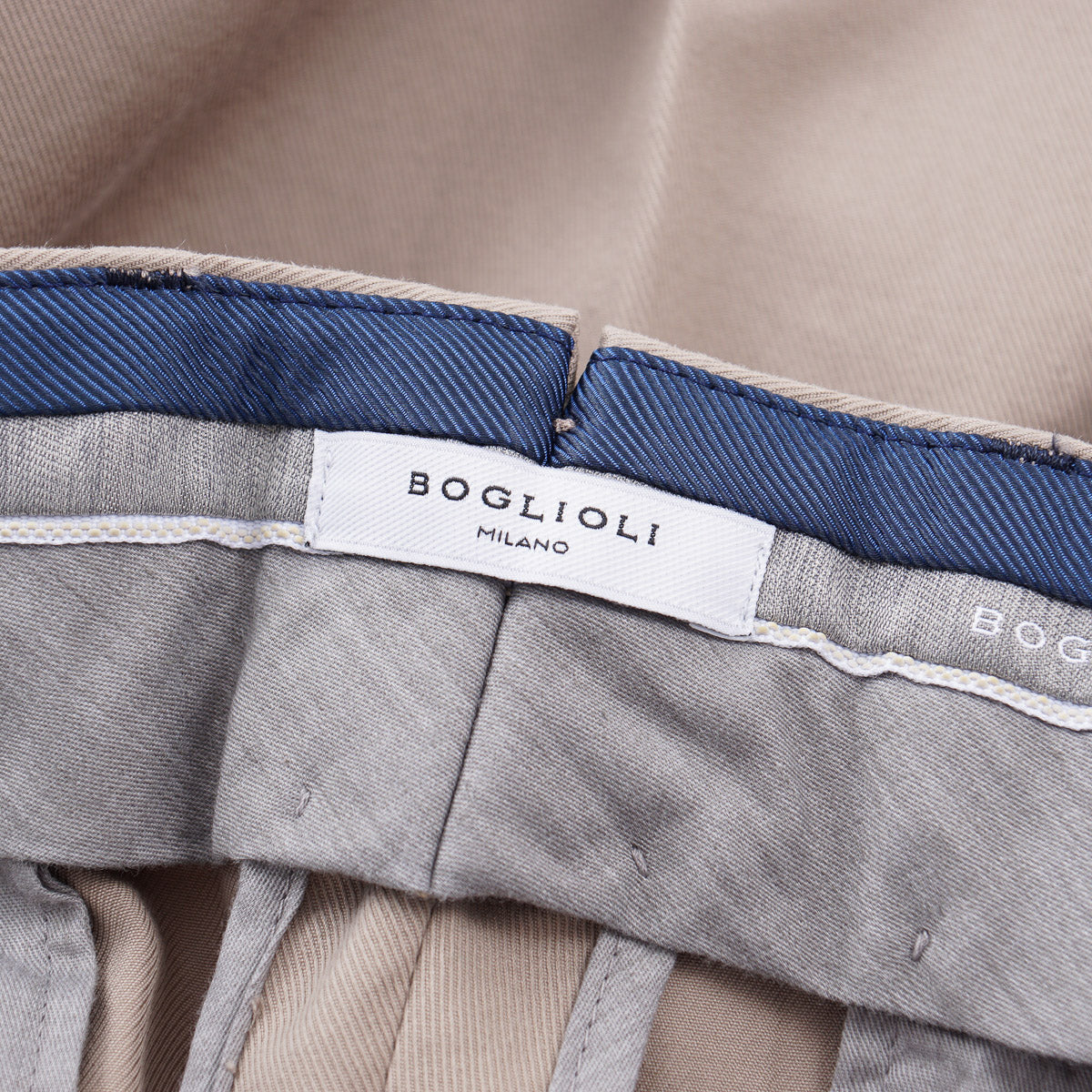 Boglioli Twill Cotton Dress Pants - Top Shelf Apparel