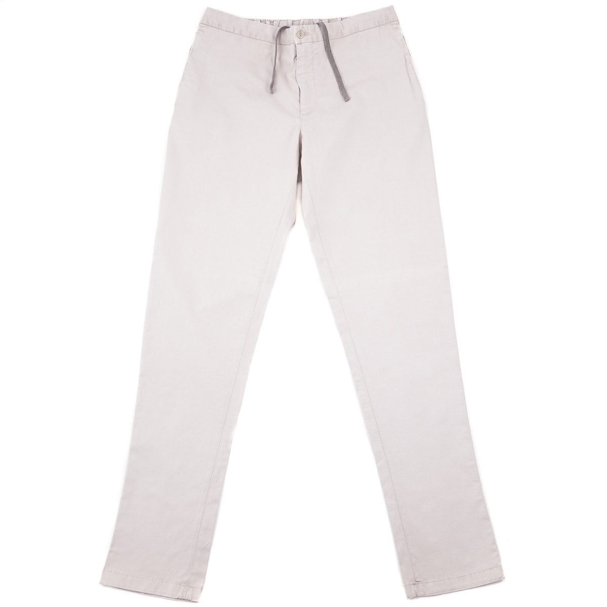 Boglioli Cotton Pants with Drawstring Waist