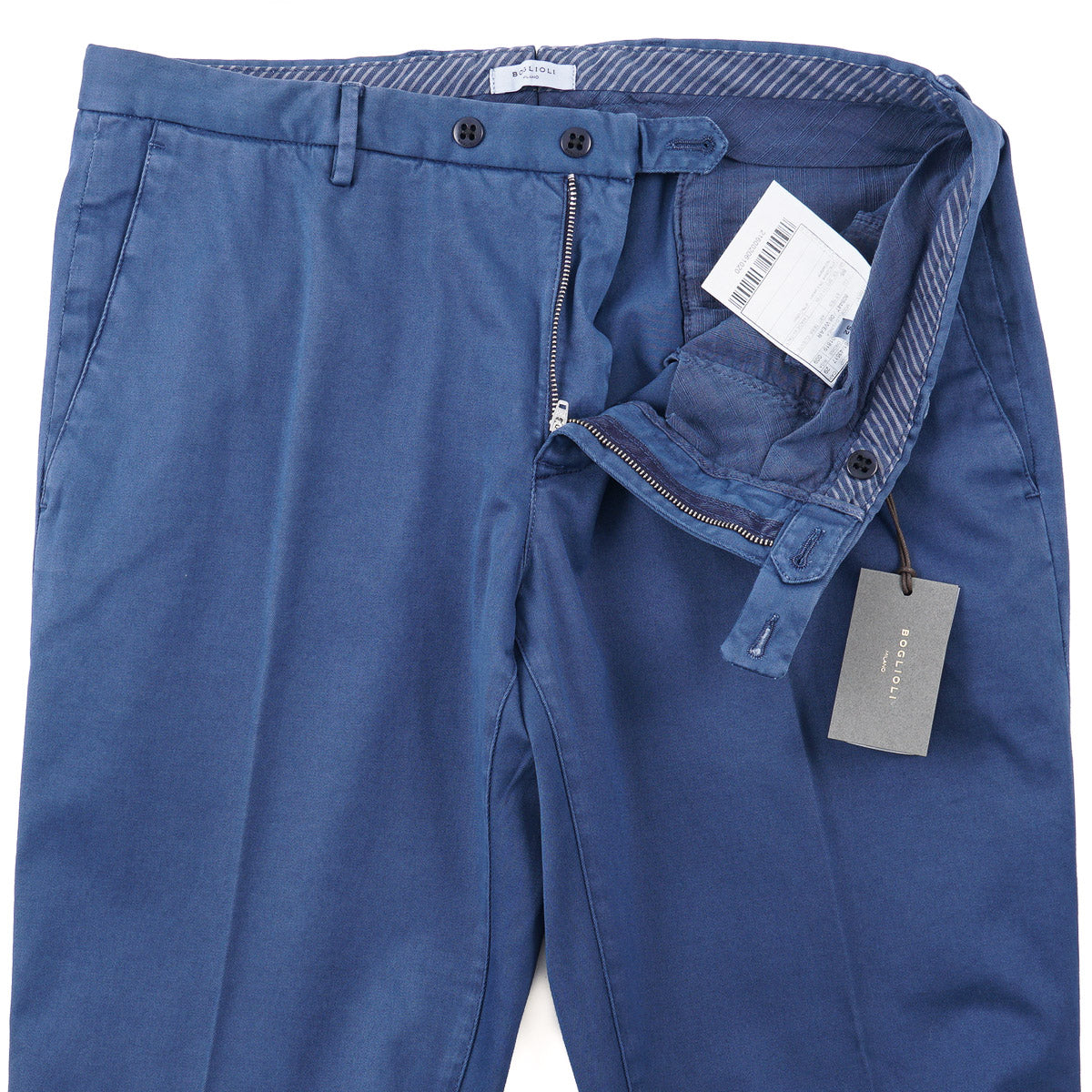 Boglioli Washed Cotton Chino Pants