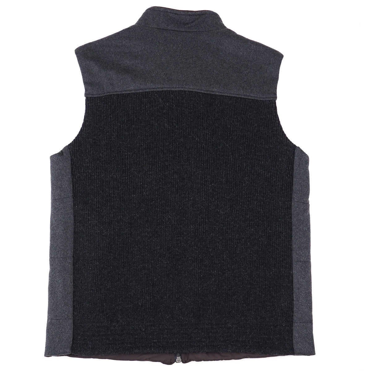 Manto Quilted Flannel Cashmere Vest