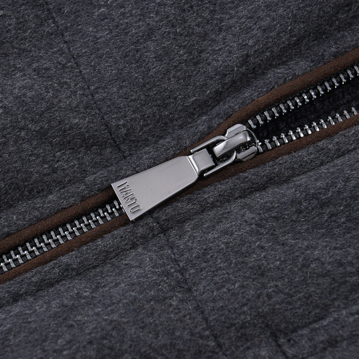 Manto Quilted Flannel Cashmere Vest