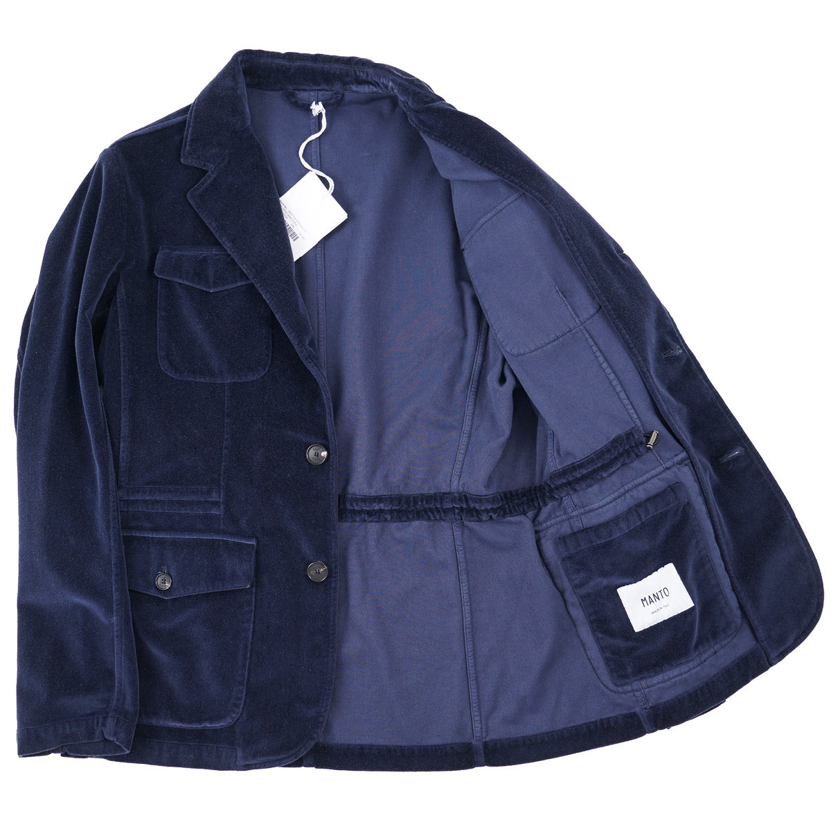 Manto Velvet Cotton Field Blazer