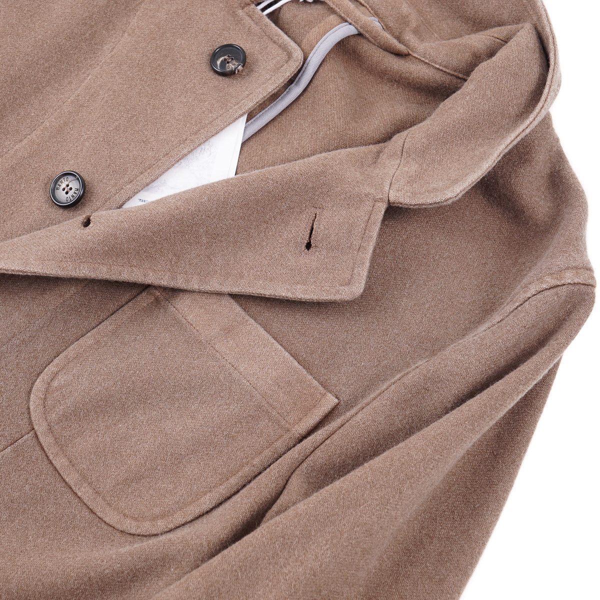 Manto Garment-Dyed Cashmere Jacket