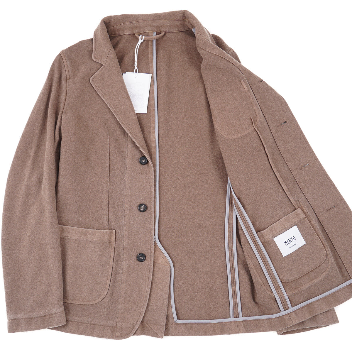 Manto Garment-Dyed Cashmere Jacket