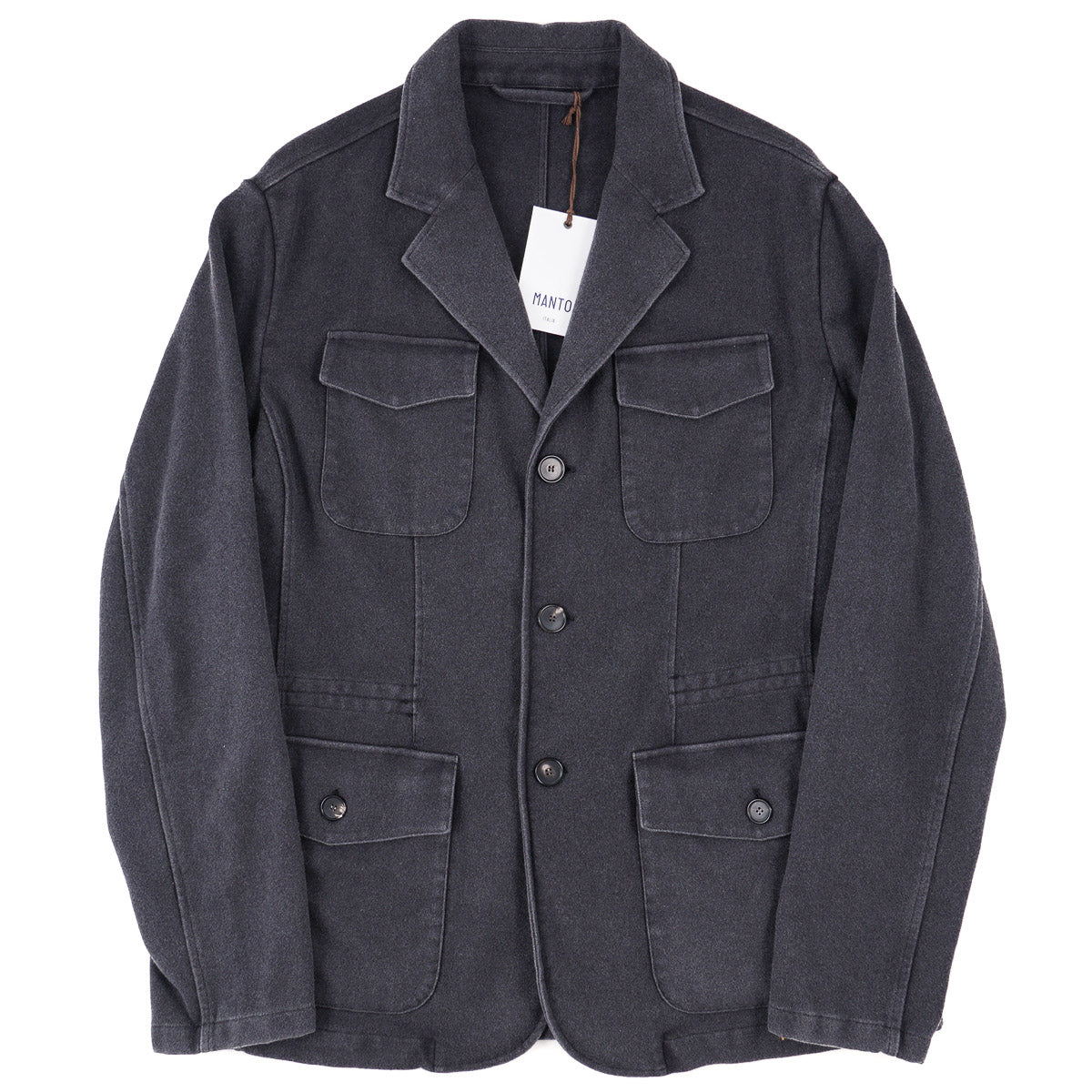 Manto Garment-Dyed Cashmere Field Blazer - Top Shelf Apparel
