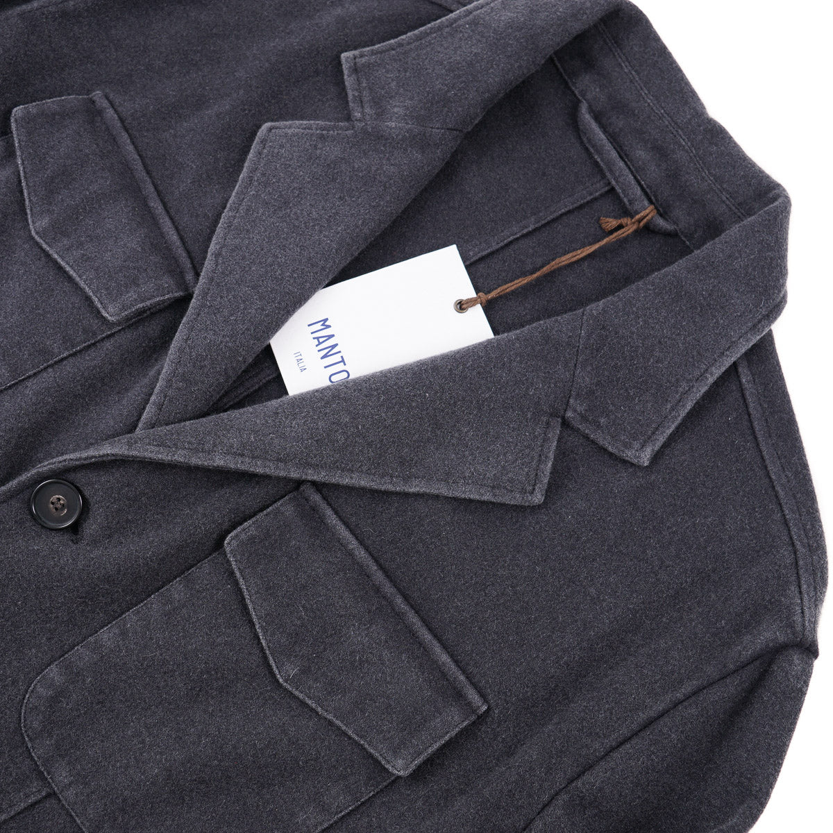 Manto Garment-Dyed Cashmere Field Blazer - Top Shelf Apparel