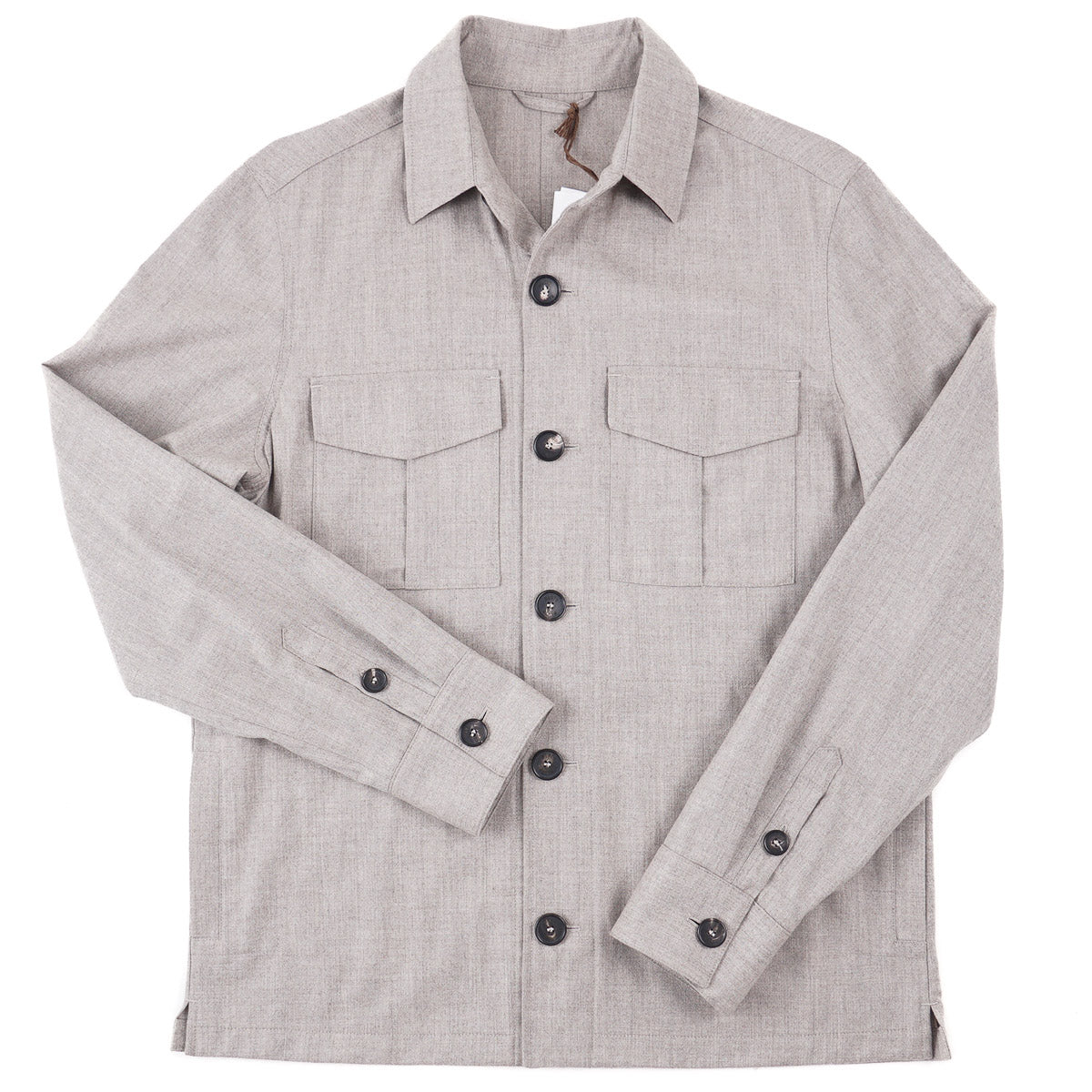 Manto Lightweight Cashmere Shirt-Jacket - Top Shelf Apparel