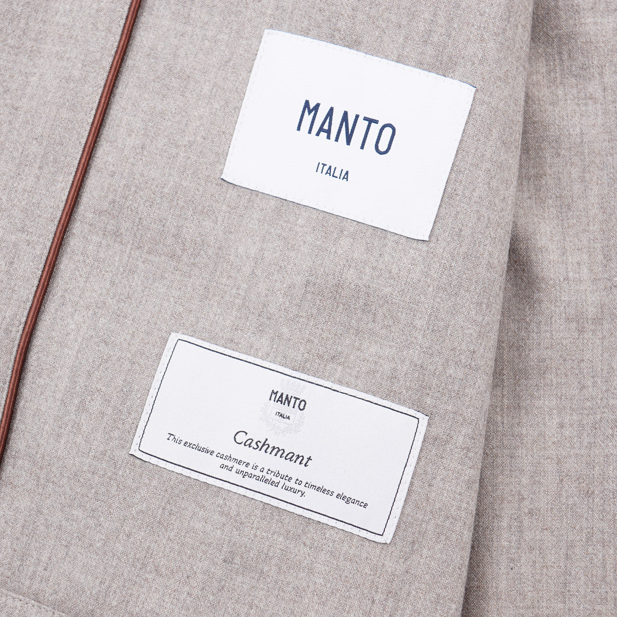 Manto Lightweight Cashmere Shirt-Jacket - Top Shelf Apparel
