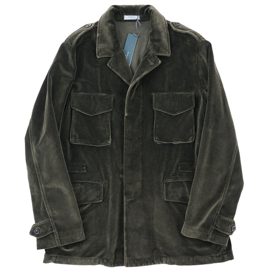 Boglioli Velvet Cotton Field Jacket - Top Shelf Apparel