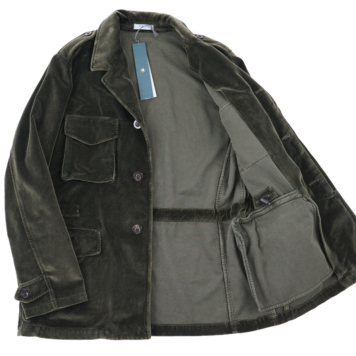 Boglioli Velvet Cotton Field Jacket - Top Shelf Apparel