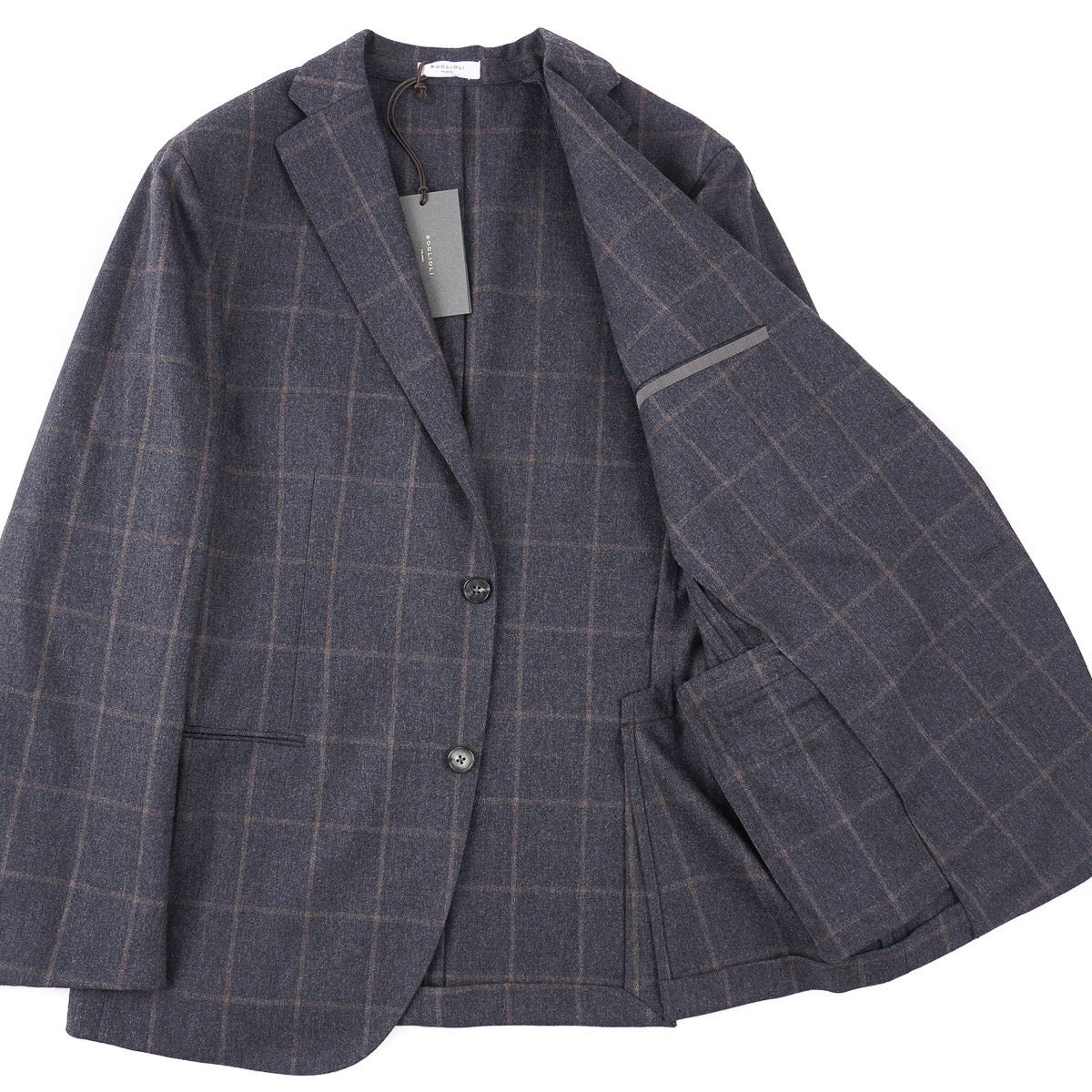 Boglioli Brushed Wool 'K Jacket' Suit - Top Shelf Apparel