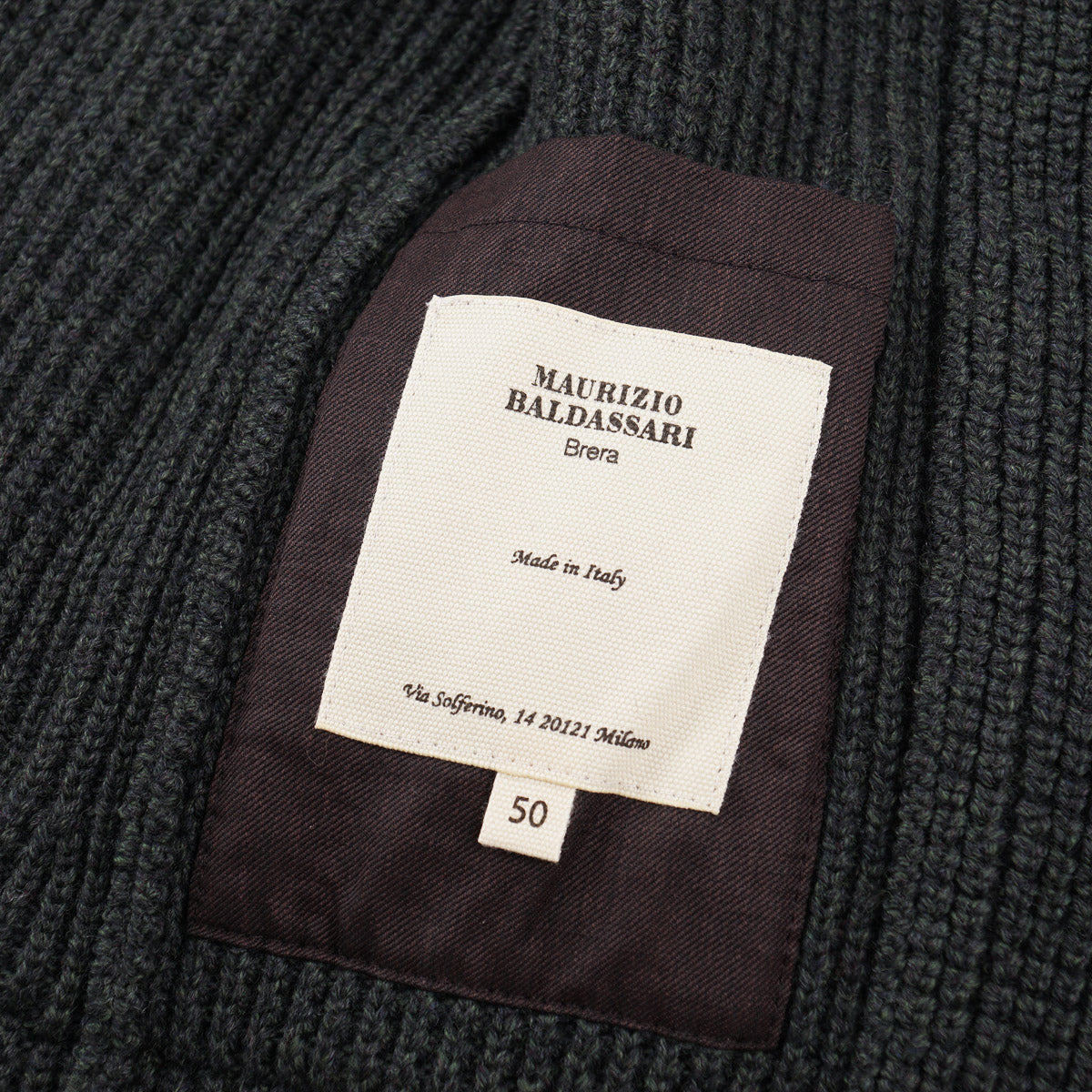 Maurizio Baldassari Knit Wool Sweater-Blazer - Top Shelf Apparel